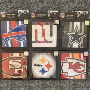 NFL Head Rest Cover
